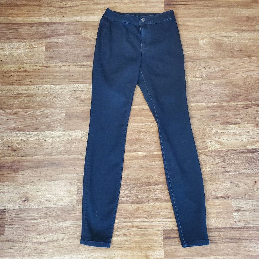 decree Jegging Size 1 Hi-Rise Dark Wash Stretch Denim